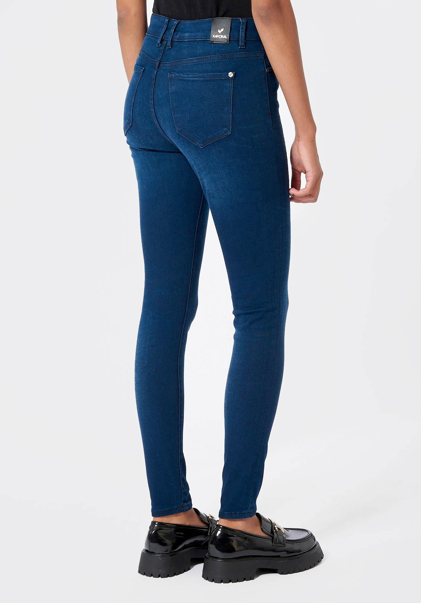 KAPORAL Jeans Skinny Fit Donna Verde in Cotone (W28 KAPORAL Jeans Skinny Fit Donna Verde in Cotone (W28