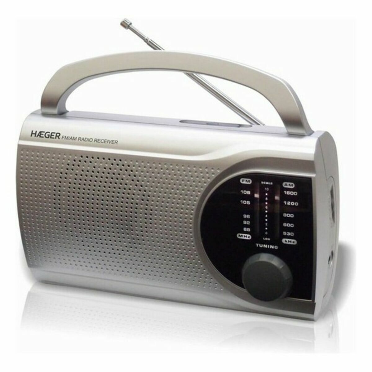 Haeger Haeger Radio AM/FM PR-BIB.004B Gris