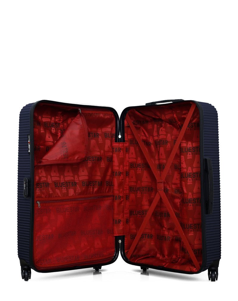 Sac Rigide Grand Format BLUESTAR - Valise Grand Format LONDON 75 cm 4 Roues - 3756