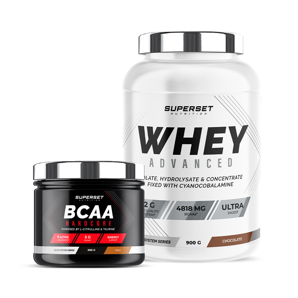 Superset Nutrition Superset Nutrition - Programme Galbe Musculaire | Whey Protéine | BCAA