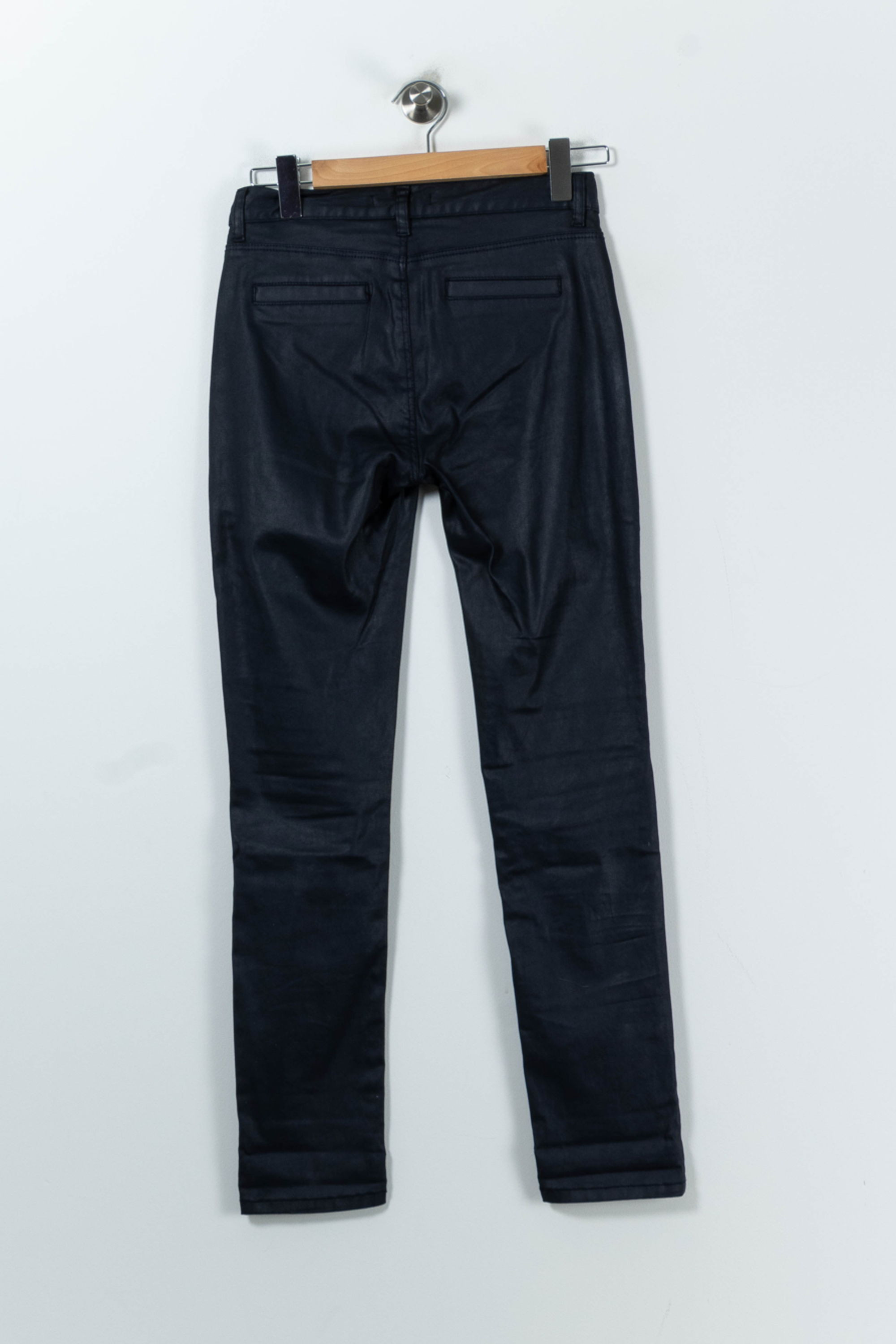 Pantalon Slim Noir Zapa Pour Femme - Taille 36 - Occasion Très Bon état
