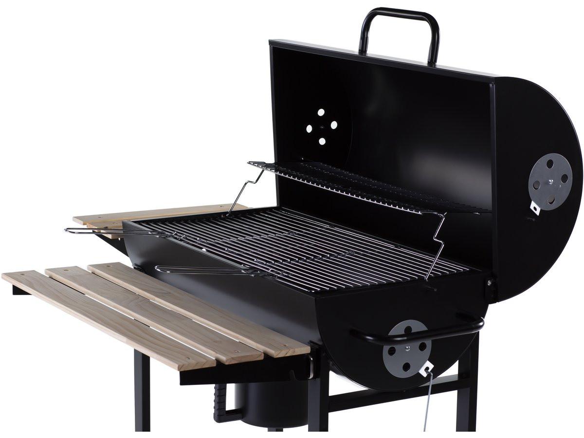 Habitat Et Jardin Habitat Et Jardin Barbecue Xxl Charbon De Bois "king" - 95 X 63 X 105 Cm - Noir
