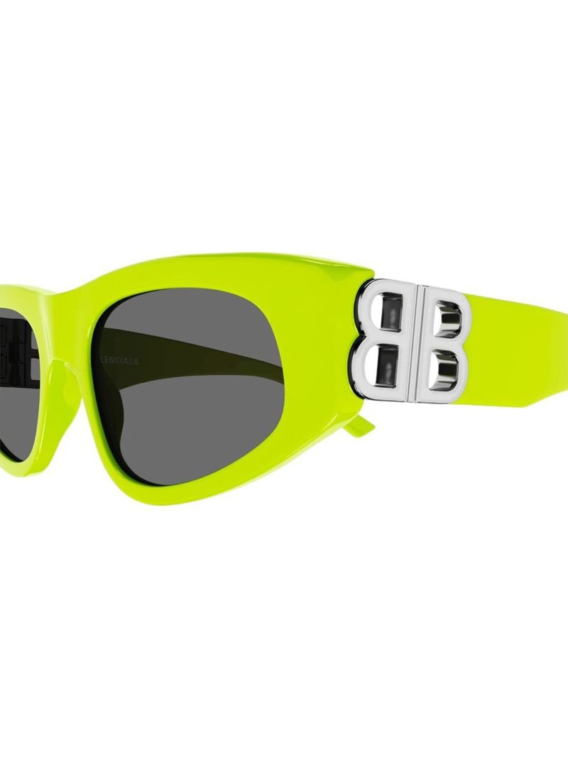 Balenciaga Gafas de sol verdes/negras