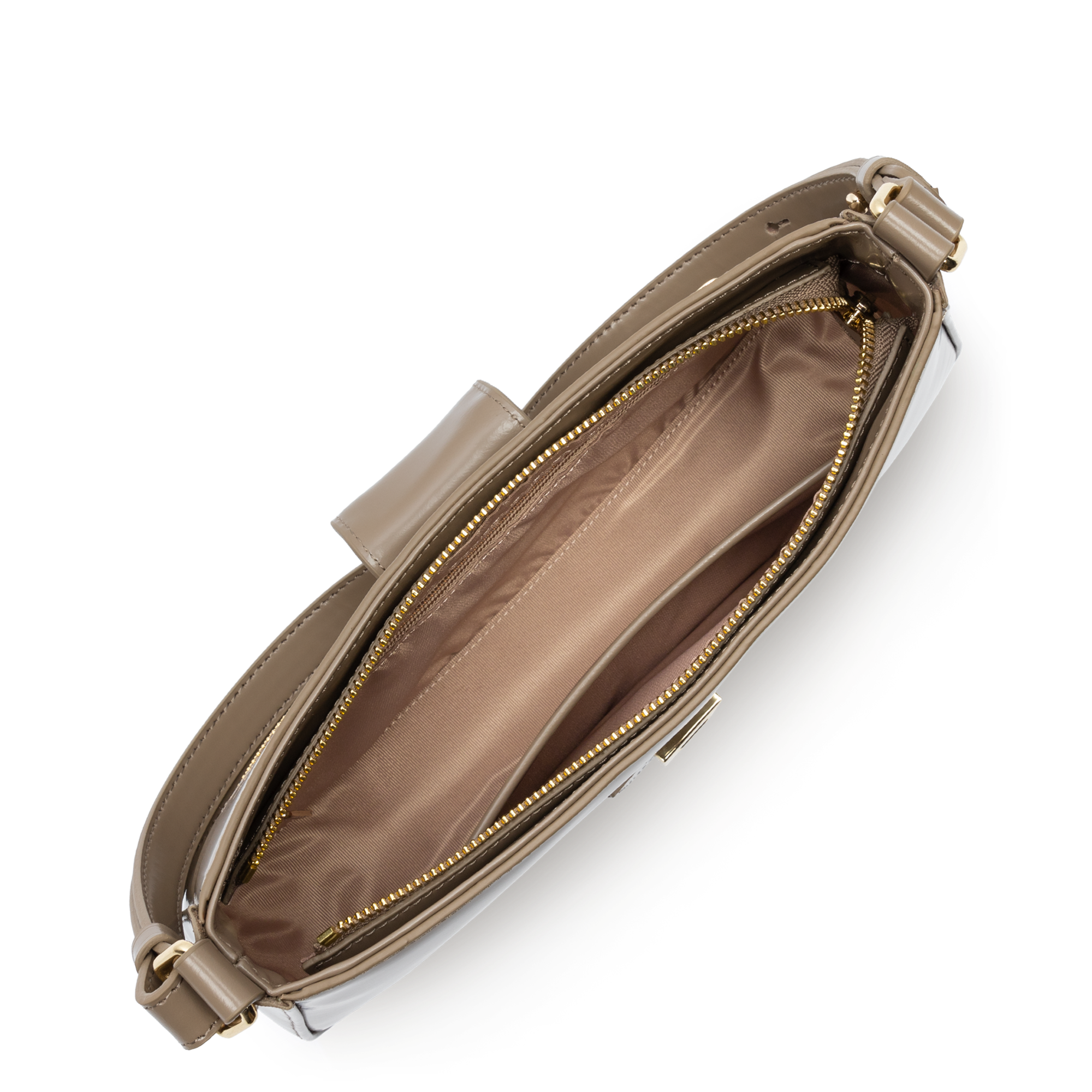 LANCASTER Sac Besace Gelato Ily Noir - Cuir De Vachette Lisse Élégant Et Pratique