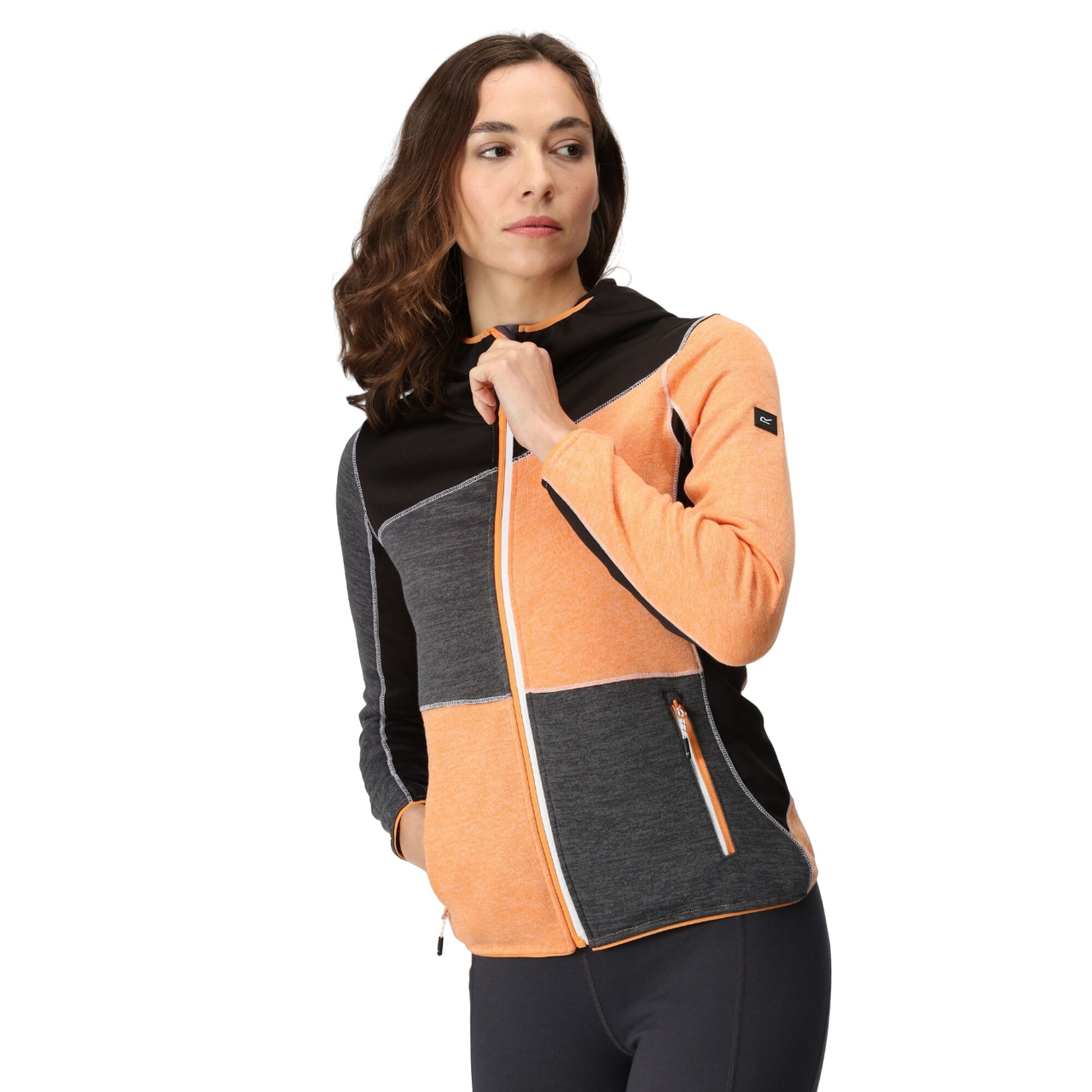 Veste Orange Réversible à Capuche REGATTA – Taille UK 12 – Neuf Avec étiquettes – Polyvalente