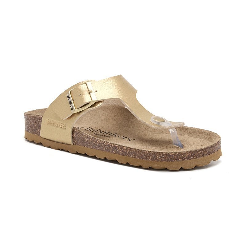 Babunkers SANDALE Doré - 27590