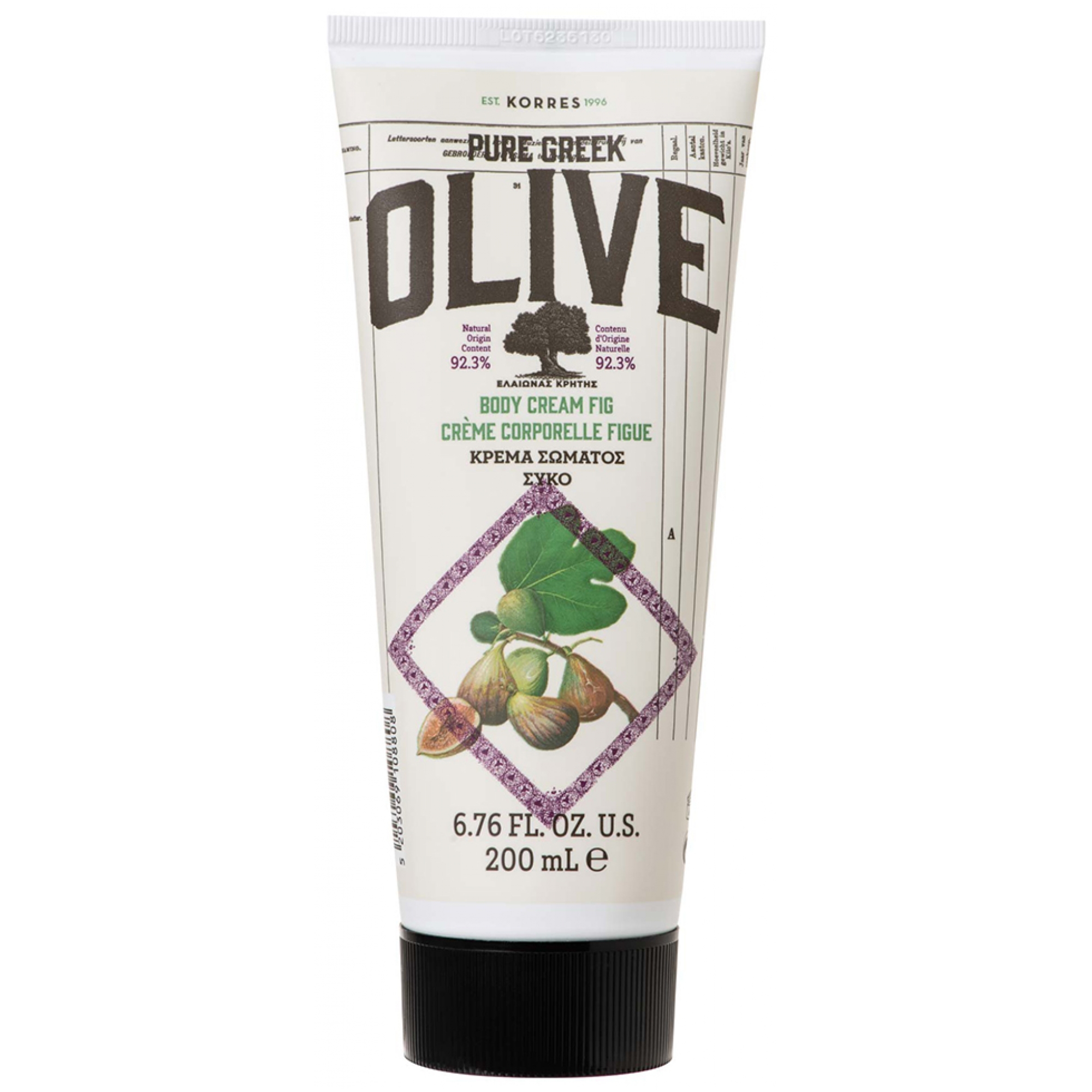 Korres Korres Pure Greek Olive Lait Corps Olive & Figue 200 ml