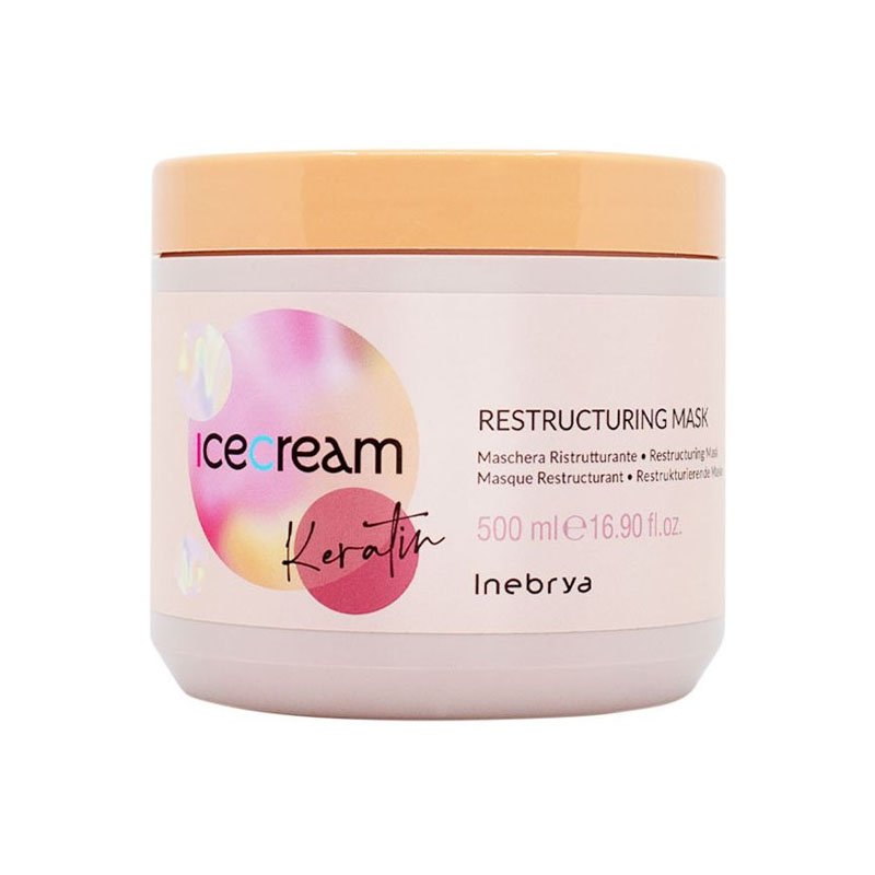 Inebrya INEBRYA Ice Cream Keratin Restructuring Mask 500ml
