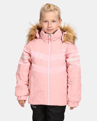 Veste De Ski Femme KILPI DALILA-W - Imperméable 10 000 Mm - Respirante - Style Moderne Avec Fausse Fourrure