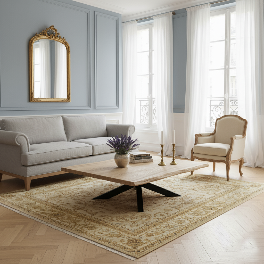 Bois & Chiffons Table basse 130 cm | Acacia Bunting