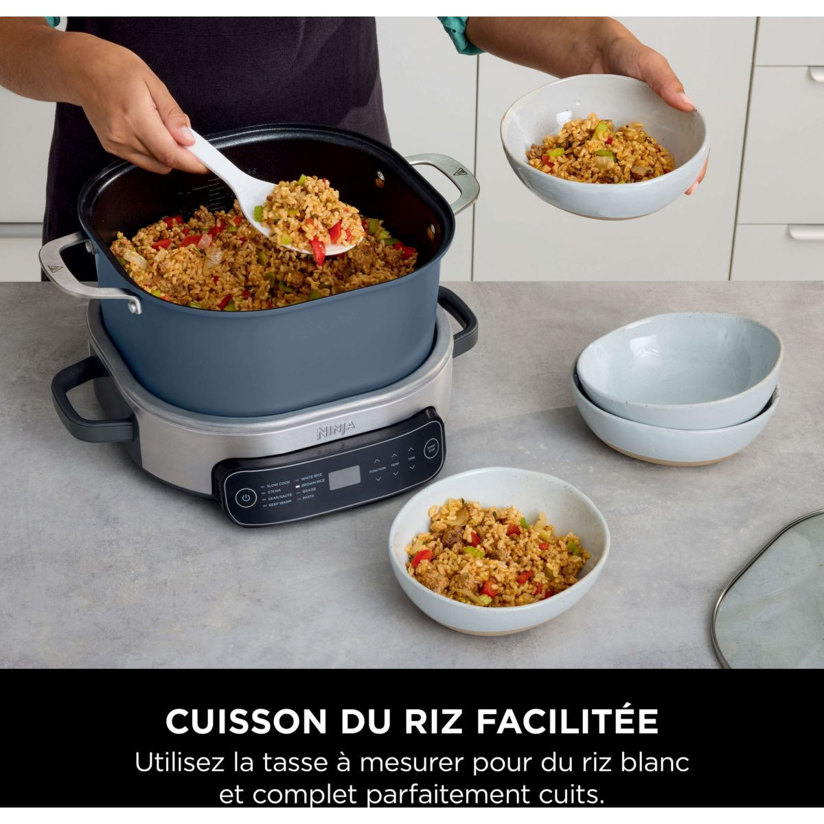 Cuiseur à riz Ninja Mijoteuse PossibleCooker Foodi MC1101EU Cuiseur à riz Ninja Mijoteuse PossibleCooker Foodi MC1101EU