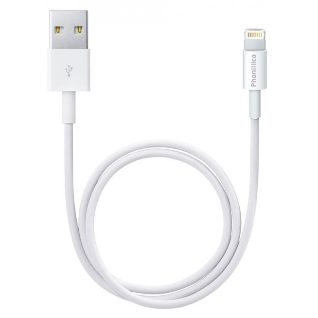 Phonillico Cable USB Lightning 2m Blanc pour iPhone Phonillico®