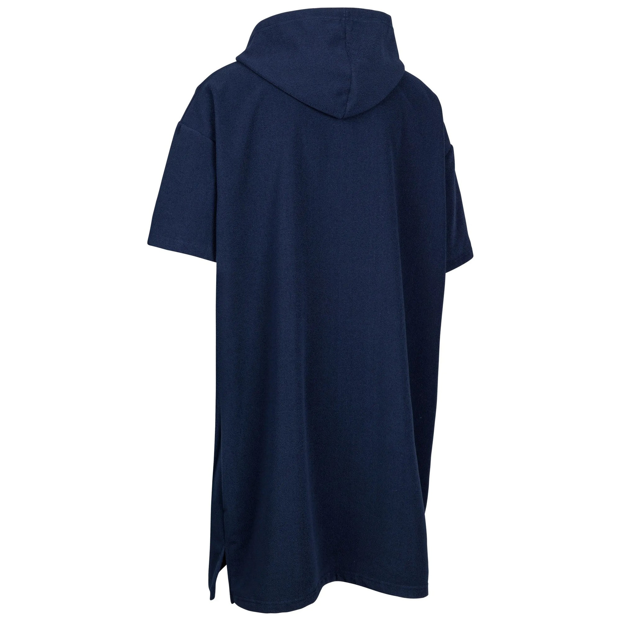 Poncho Serviette TOWELHOOD Trespass Adulte - Taille Unique - Bleu Marine - Doux Et Confortable Avec Capuche