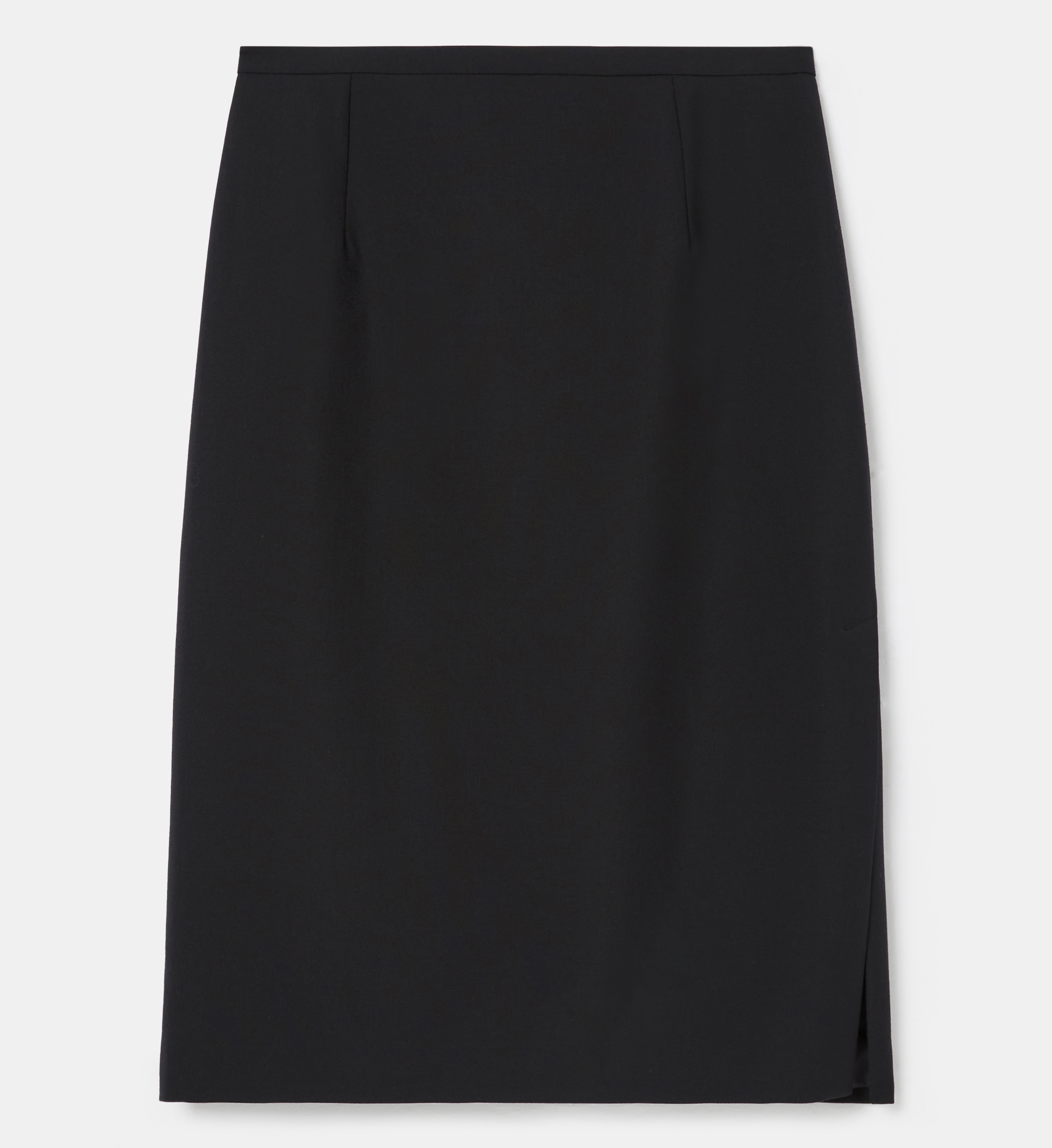Jupe Zapa En Crêpe Noir - Taille 38 - Longueur Genou - Occasion Très Bon état