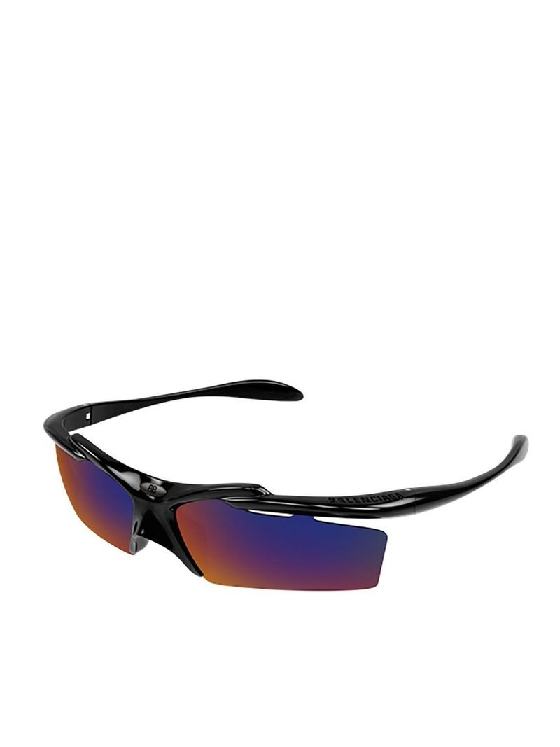 Balenciaga Gafas de sol negras/violetas