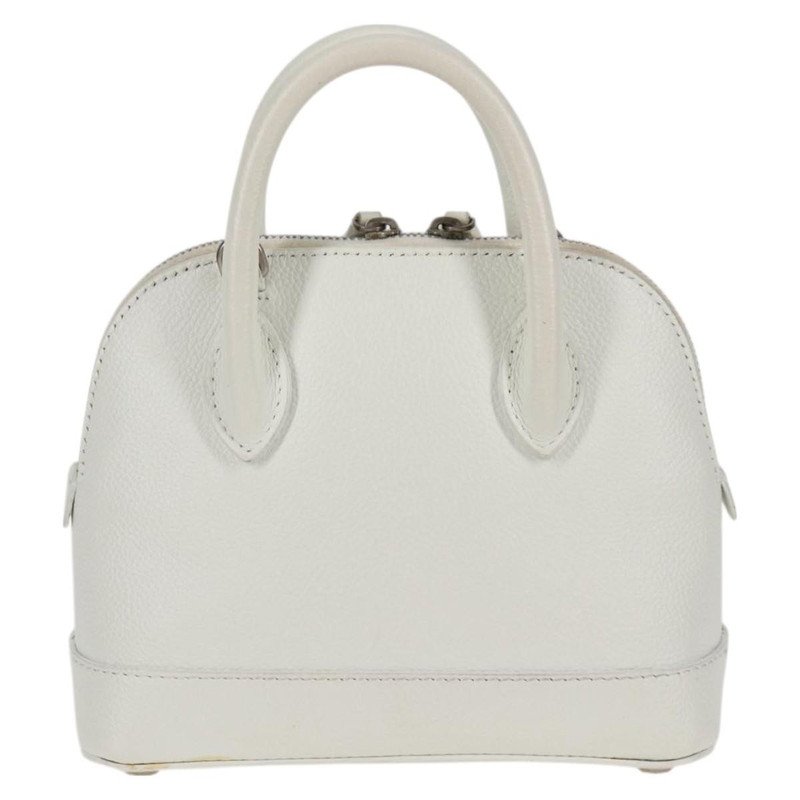 Bolso de cuero Balenciaga Logo Ville XXS