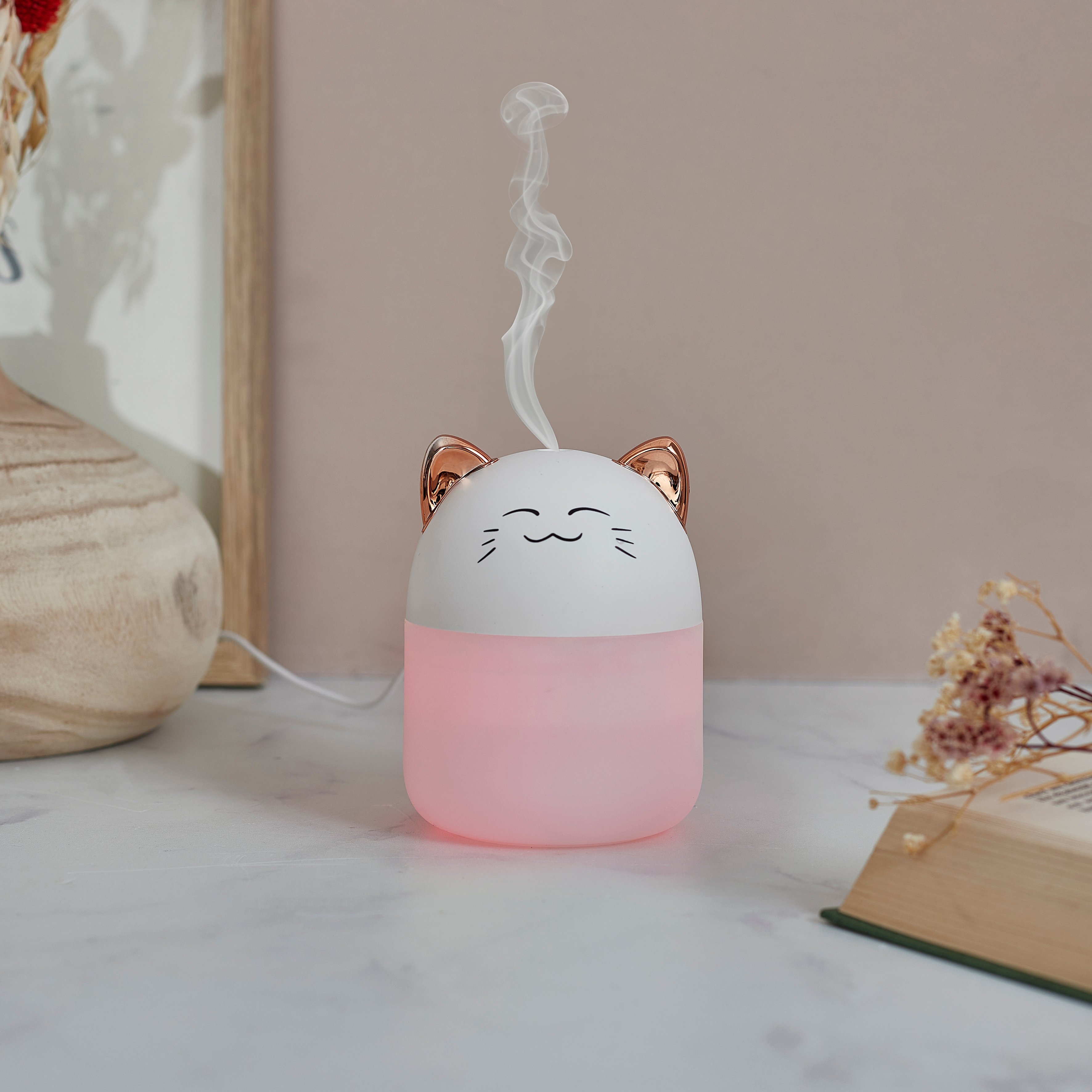 The Concept Factory Diffuseur - THE CONCEPT FACTORY - Kawaii - LED - Blanc