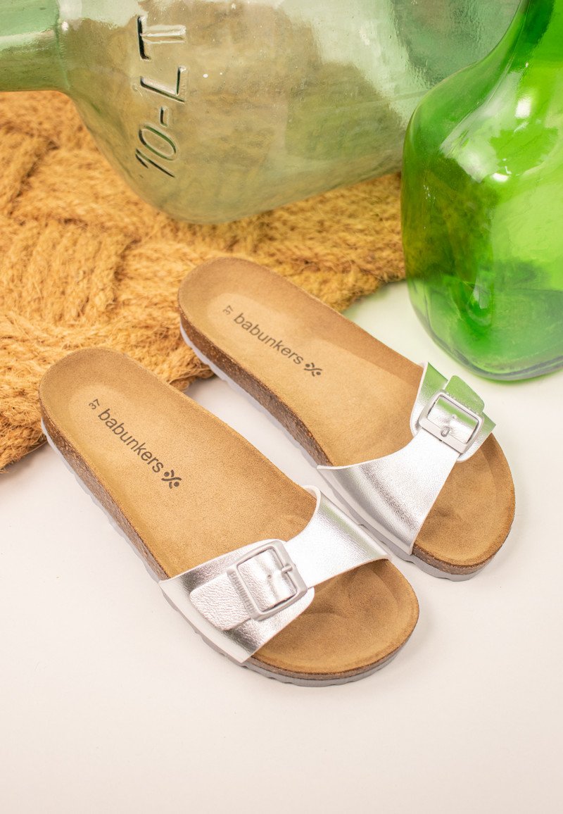 Babunkers SANDALE Argenté - 27590