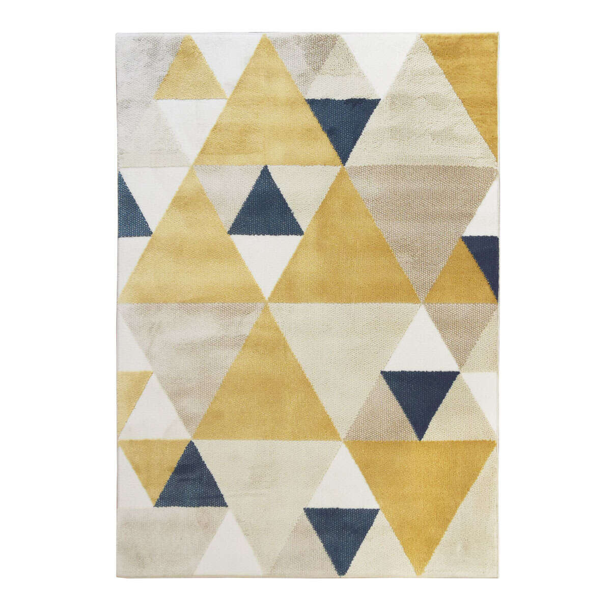 Oushak de Turquie moderne Tapis en laine bleu motifs floraux, fait la