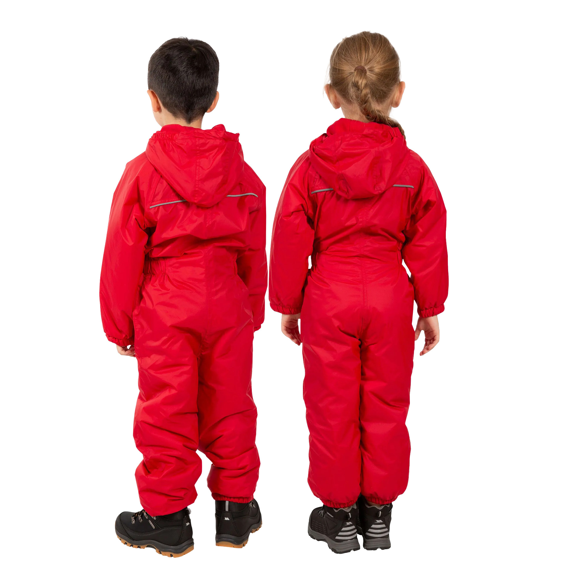Trespass Dripdrop - Combinaison Imperméable Rembourrée Bébé Unisexe Avec Capuche - Protection Complète Contre Pluie Et Vent