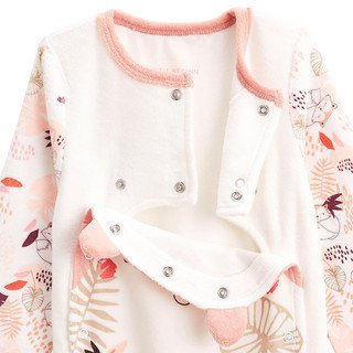 Pyjama Bébé Velours Doux Miss Chatchatchat - Ouverture Zippée Ultra Confortable Petit Béguin