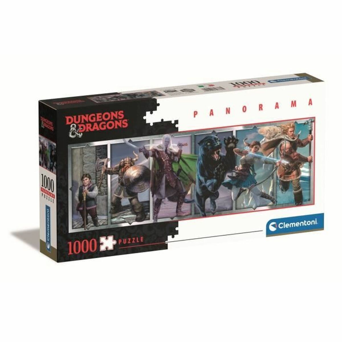 Clementoni Clementoni Puzzle 39736 Panorama: Dungeons & Dragons 1000 Pièces