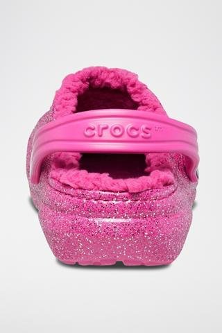 Zuecos forrados Classic Lined - Fucsia