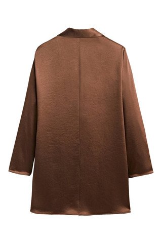 LA FéE MARABOUTéE Veste en cuir synthétique Dames T EU 36