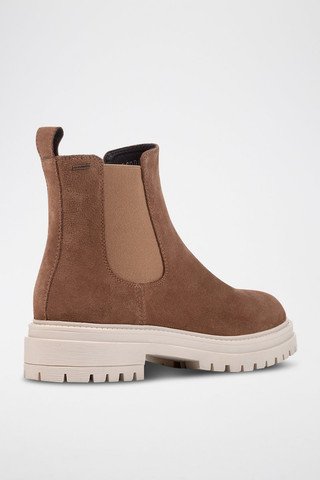 Bottes Chelsea Femme Talons Épais - Bottines Confortables Hiver Combat EU 36-42